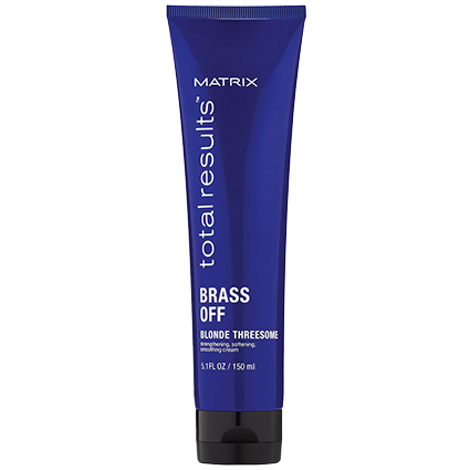 Matrix Total Results Brass Off Leave In Cream 150ml Matrix Total Results Brass Off Leave In Cream 150ml