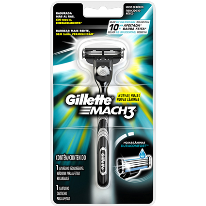 Gillette Mach3 Razor 2019 1 Unit Gillette Mach3 Razor 2019 1 Unit