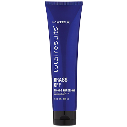 Matrix Total Results Brass Off Leave In Cream 150ml Matrix Total Results Brass Off Leave In Cream 150ml