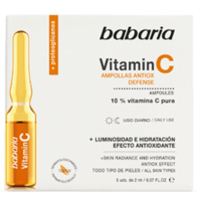 Babaria Ampollas Vitamina C 5 Unidades