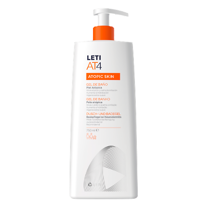 Leti AT4 Atopic   Bath Gel 250ml