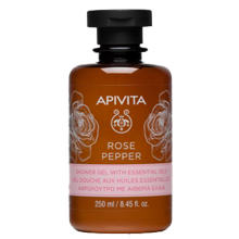 Apivita Rose Pepper Gel De Ducha Con Aceites Esenciales 300ml