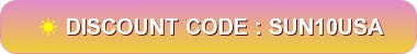 10% discount ☀ Enjoy spring by protecting your skin from the sun ☀