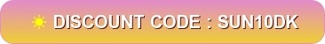 10% discount ☀ Enjoy spring by protecting your skin from the sun ☀