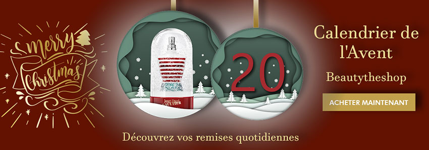 Calendrier de l'Avent BeautyTheShop. Découvrez vos remises quotidiennes.