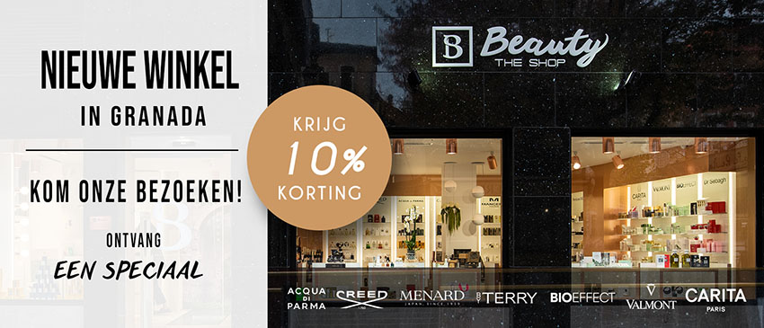 Jouw schoonheidsboetiek opent op de Bib-Rambla. Kom ons bezoeken en ontvang 10% KORTING
