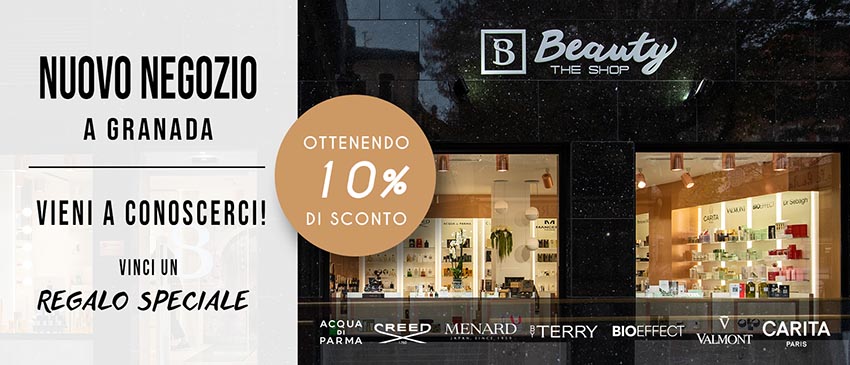 La tua boutique di bellezza in Bib-Rambla. Vieni a conoscerci e ricevi uno SCONTO del 10%