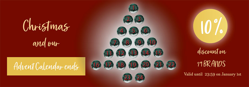 BeautyTheShop’s Advent Calendar. Discover its daily discounts