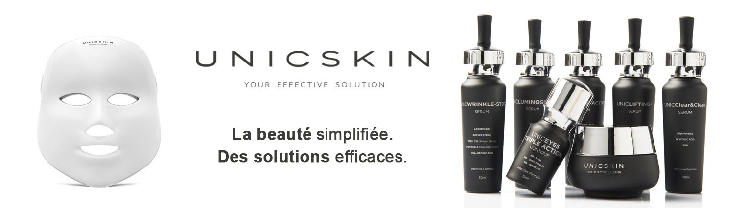 UNICSKIN, LA SOLUTION EFFICACE POUR VOTRE PEAU