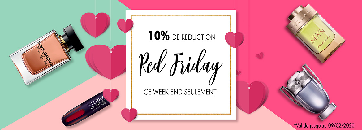 10% DE REDUCTION ce week-end seulement