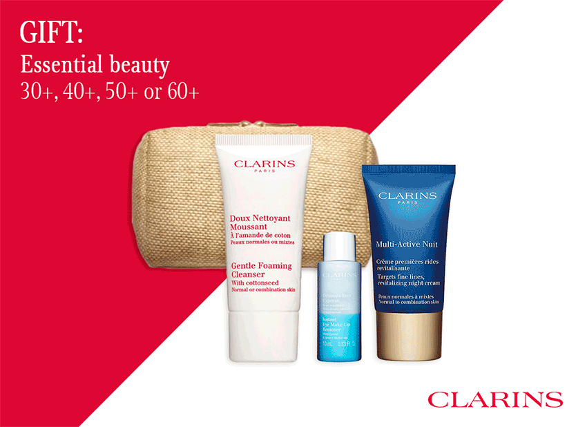 Clarins Cadeau Beauté essentielle
