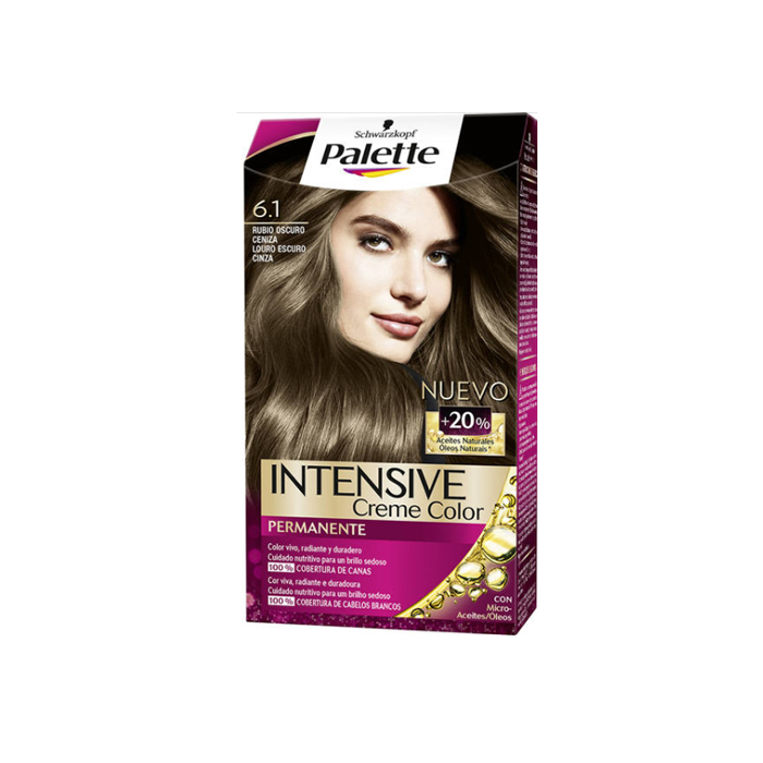 Schwarzkopf Palette Intense Color Cream 6 1 Dark Ash Blonde