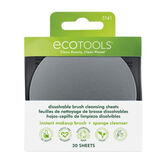 Ecotools Dissolvable Brush Cleansing Sheets 30 Unidades