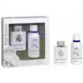 Real Madrid Eau De Toilette Spray 100ml Set 2 Pieces
