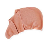 Aquis Hair Turban Antibacterial Copper Terracotta