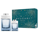 Bvlgari Man Glacial Essence Man Eau De Perfume Spray 100ml Set 2 Pieces