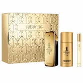 Paco Rabanne 1 Million Eau De Toilette Spray 100ml Set 3 Pieces Paco Rabanne 1 Million Eau De Toilette Spray 100ml Set 3 Pieces