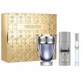 Paco Rabanne Invictus Eau De Toilette Spray 100ml Set 3 Pieces Paco Rabanne Invictus Eau De Toilette Spray 100ml Set 3 Pieces