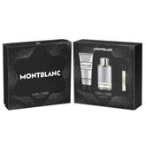 Montblanc Explorer Platinum Eau De Perfume Spray 100ml Set 3 Piezas