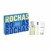 Rochas Eau De Rochas Eau De Toilette Spray 100ml Set 3 Pieces