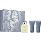 Dolce And Gabbana Light Blue Pour Homme Eau De Toilette Spray 125ml Set 3 Pieces