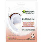 Garnier SkinActive Nutri Bomb Mascara Facial Nutritiva Iluminadora 1 Unidad