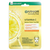 Garnier SkinActive Vitamina C Mascarilla Hidratante e Iluminadora 1 Unidad