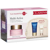 Clarins Multi-Active Jour Tagescreme bei ersten Falten 50ml Set 4 Artikel