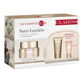 Clarins Nutri-Lumière Day Cream Nourishing Revitalizing 50ml Set 4 Pieces