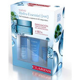 Clarins Hydra-Essentiel Crema idratante 40ml Set 4 Parti