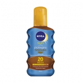 Nivea Sun Protect And Bronze Tan Activating Protecting Oil Spf20 200ml 