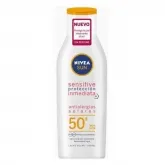 Nivea Sun Sensitive Antialergias Solares Spf50+ Leche 200ml