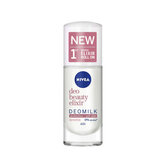 Nivea Milk Beauty Elixir Sensitive Deodorant Roll-On 40ml
