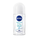 Nivea Fresh Natural 0% Desodorante Roll On 50ml