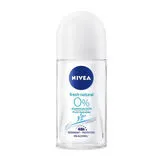 Nivea Fresh Natural 0% Roll On Deodorant 50ml