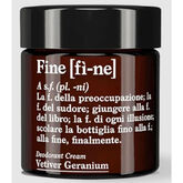 Fine Veltiver Geranium Crema Desodorante 50g