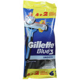 Gillette Blue 3 Disposable Razor 6 Unità