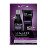 Kativa Keratin Post-lissage Xpress Coffret 2 Produits