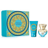 Versace Dylan Torquoise Eau De Toilette Spray 30ml Set 2 Piezas