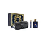 Versace Dylan Blue Eau De Toilette Spray 100ml Set 3 Piezas Versace Dylan Blue Eau De Toilette Spray 100ml Set 3 Piezas