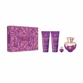 Versace Dylan Purple Eau De Perfume Spray 100ml Set 4 Piezas Versace Dylan Purple Eau De Perfume Spray 100ml Set 4 Piezas