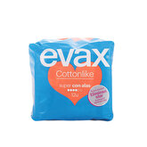Evax Cottonlike Super With Wings Sanitary Towels 24 Units