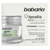 Babaria Glycolic Acid Face Cream Cell Renewal 50ml Babaria Glycolic Acid Face Cream Cell Renewal 50ml