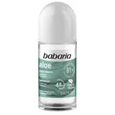 Babaria Deodorant Aloe Roll On 50ml Babaria Deodorant Aloe Roll On 50ml