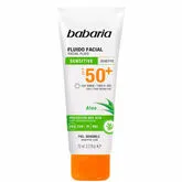 Babaria Facial Fluid Sensitive Skin Spf50 75ml Babaria Facial Fluid Sensitive Skin Spf50 75ml