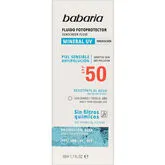 Babaria Sun Mineral Fotoprotector Facial Fluid Spf50 50ml Babaria Sun Mineral Fotoprotector Facial Fluid Spf50 50ml