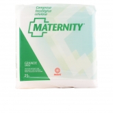 Indasec Maternity Compresa Celulosa Anatómica Grande 25 Unidades