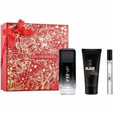Carolina Herrera 212 Vip Black Men Eau De Perfume Spray 100ml Set 3 Pieces Carolina Herrera 212 Vip Black Men Eau De Perfume Spray 100ml Set 3 Pieces