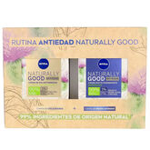 Nivea Naturally Good Anti Wrinkle Day Cream 50ml Set 2 Artikel