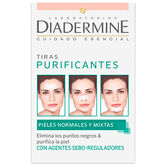 Diadermine Purifying Strips Normal Combination Skin 6 Unités